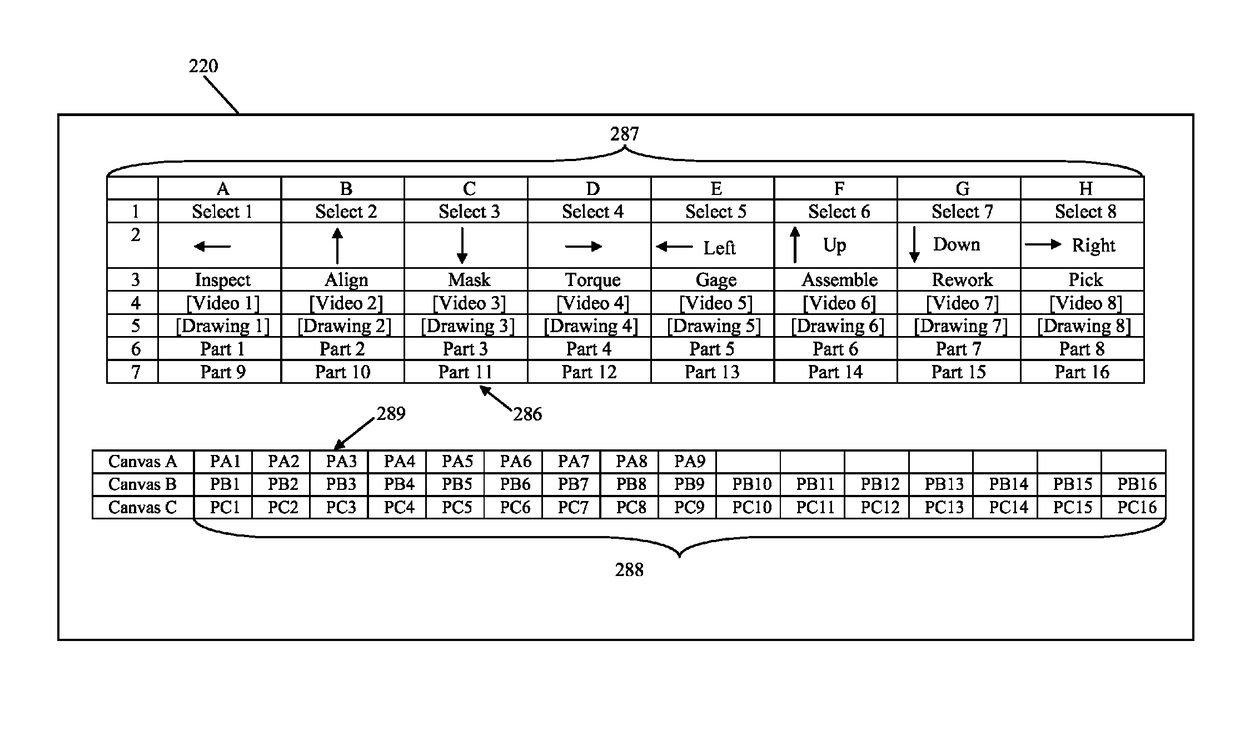 Light guided assembly system and method