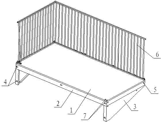 Assembled balcony