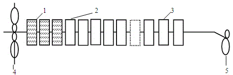 Intensive cooling control method for hot continuous rolling strip steel