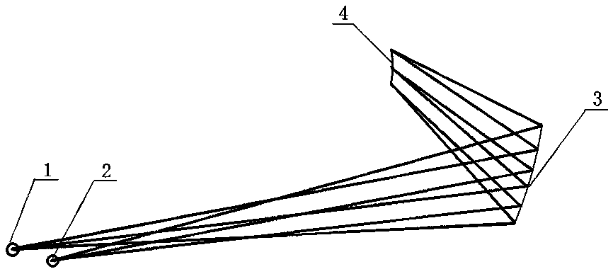 Compact type spectrum imaging method and system used for three-dimensional optical imaging