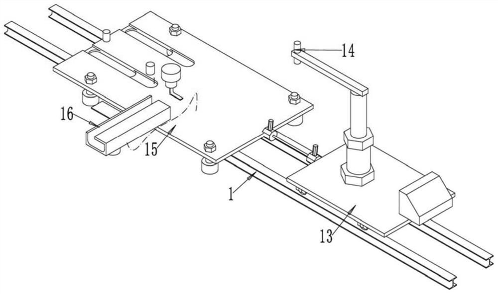 Construction process of novel counterfort retaining wall