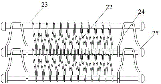 A feed type eccentric adjustable automatic polishing device