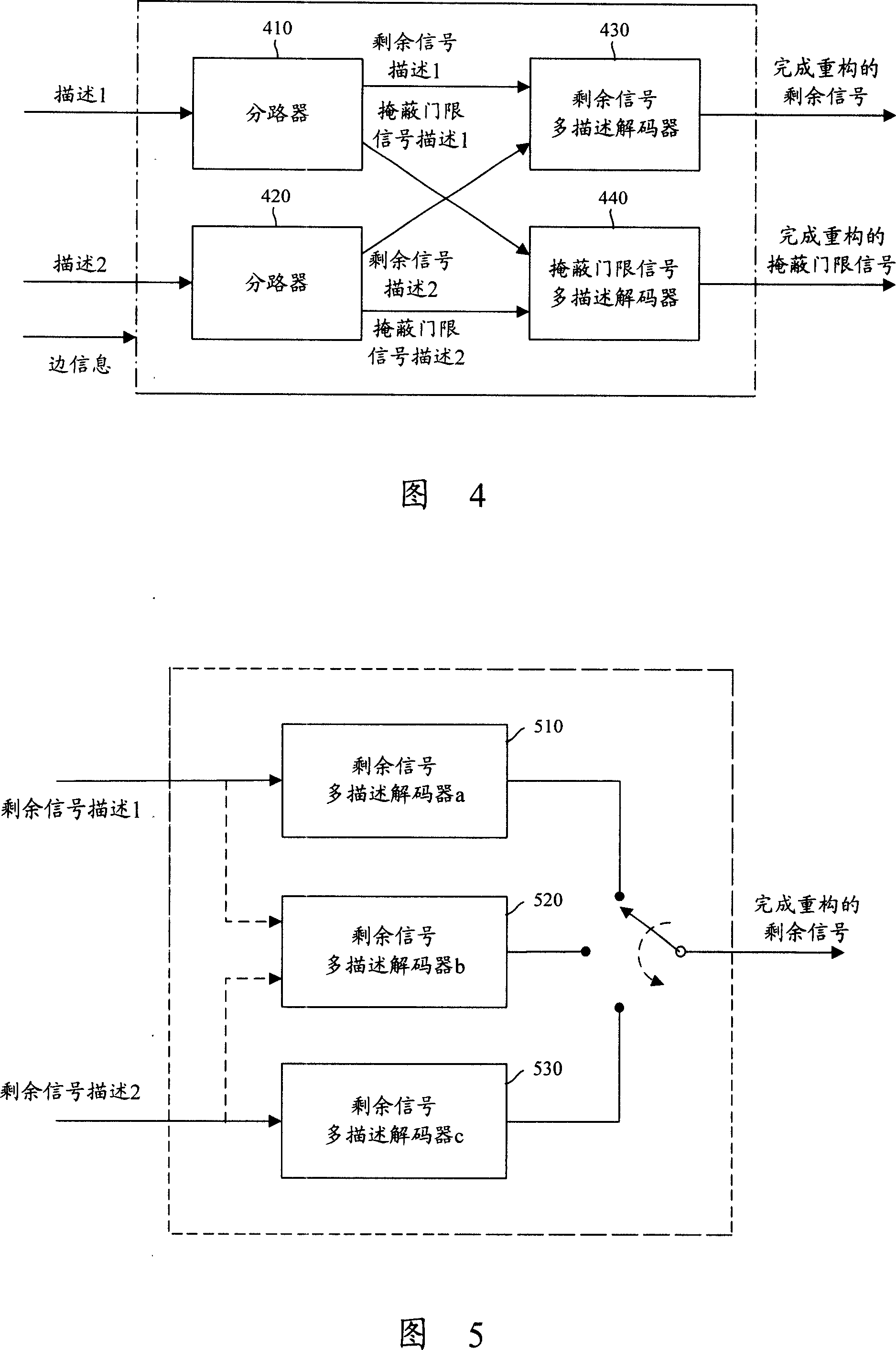 Audio signal processing method, system and audio signal transmitting/receiving device