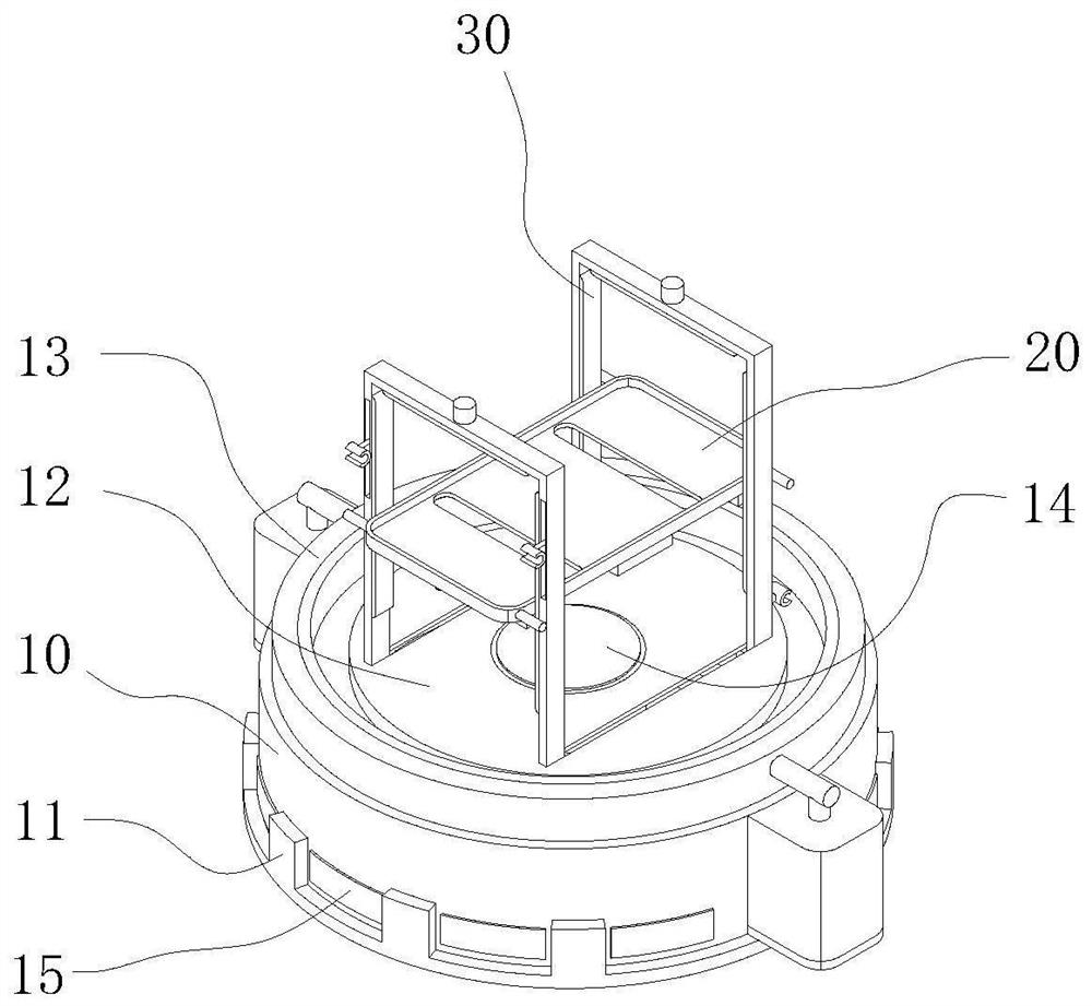 Support-free suspension type multifunctional mobile phone support