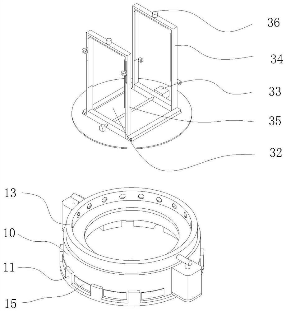 Support-free suspension type multifunctional mobile phone support