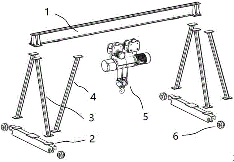 Multifunctional combined crane