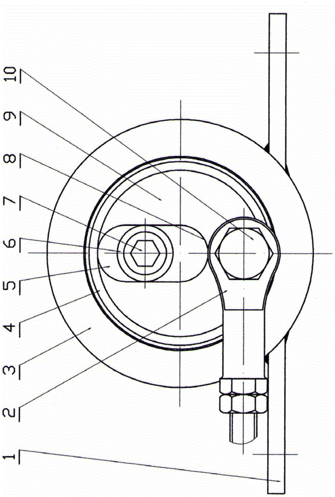 A continuously variable transmission device for firecracker weaving equipment