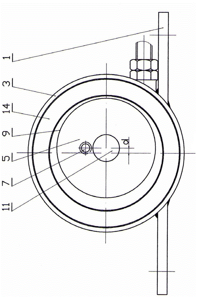 A continuously variable transmission device for firecracker weaving equipment