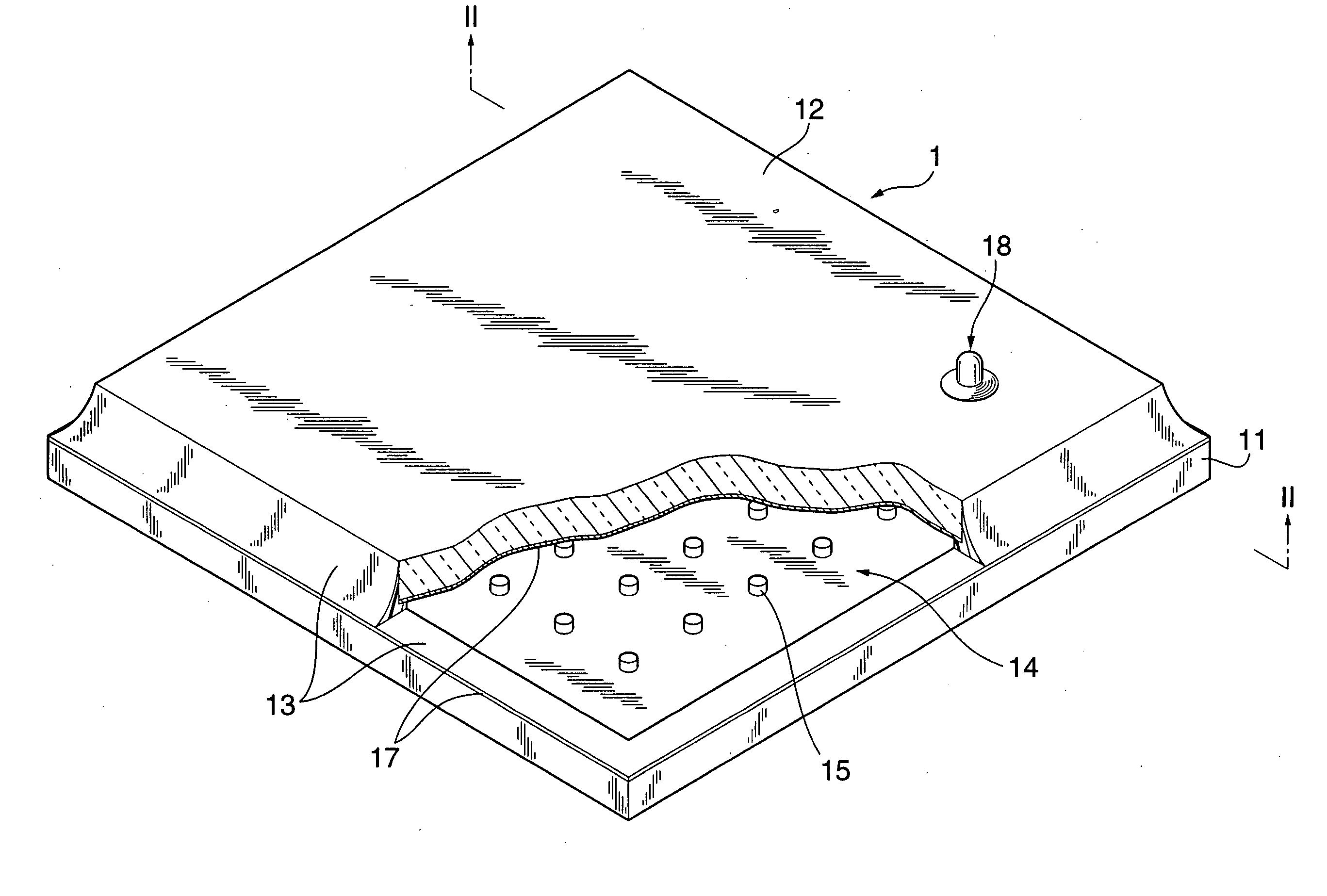 Light-transmitting glass panel