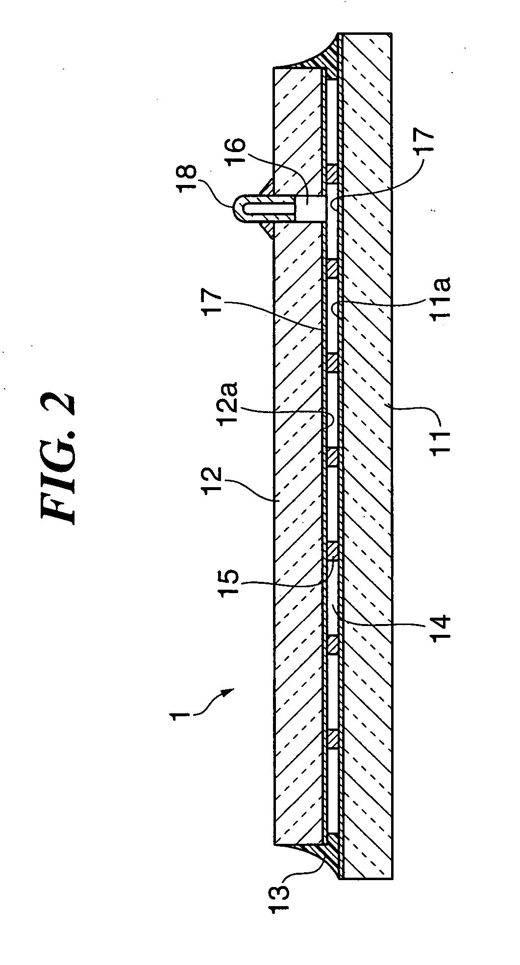 Light-transmitting glass panel