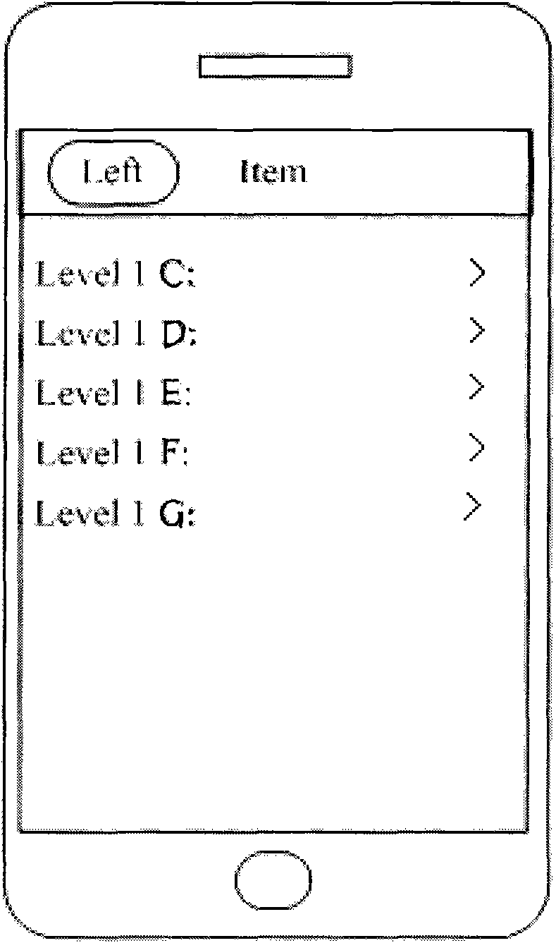 Method and device for realizing tree structure based on a macos operation system