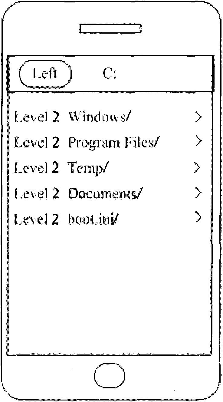 Method and device for realizing tree structure based on a macos operation system