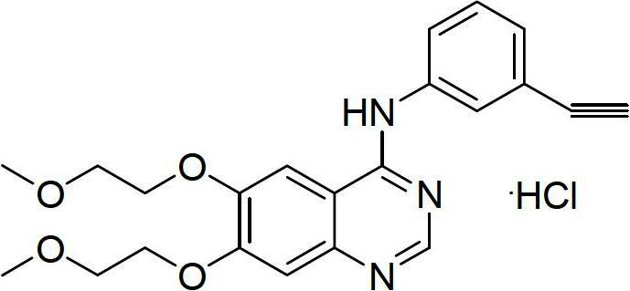 Synthesis method of erlotinib hydrochloride