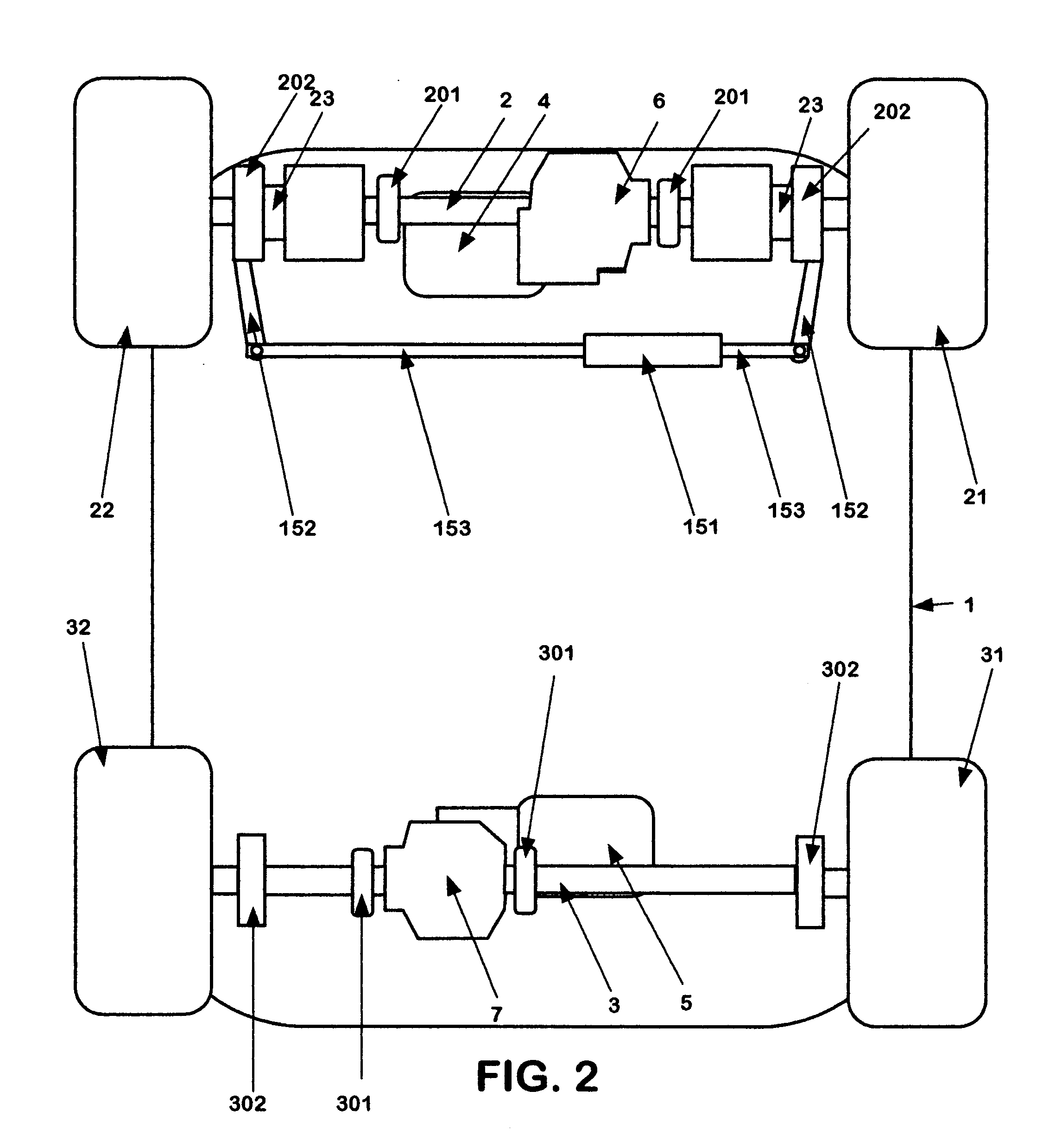 Dual electric motor four wheel drive personnel carrier