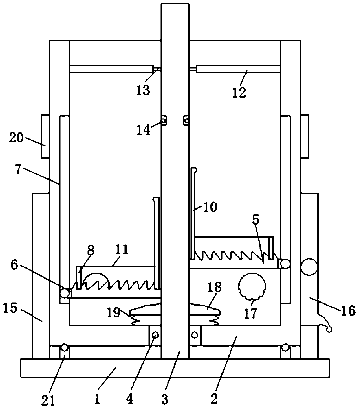 Rotary pencil holder facilitating selection