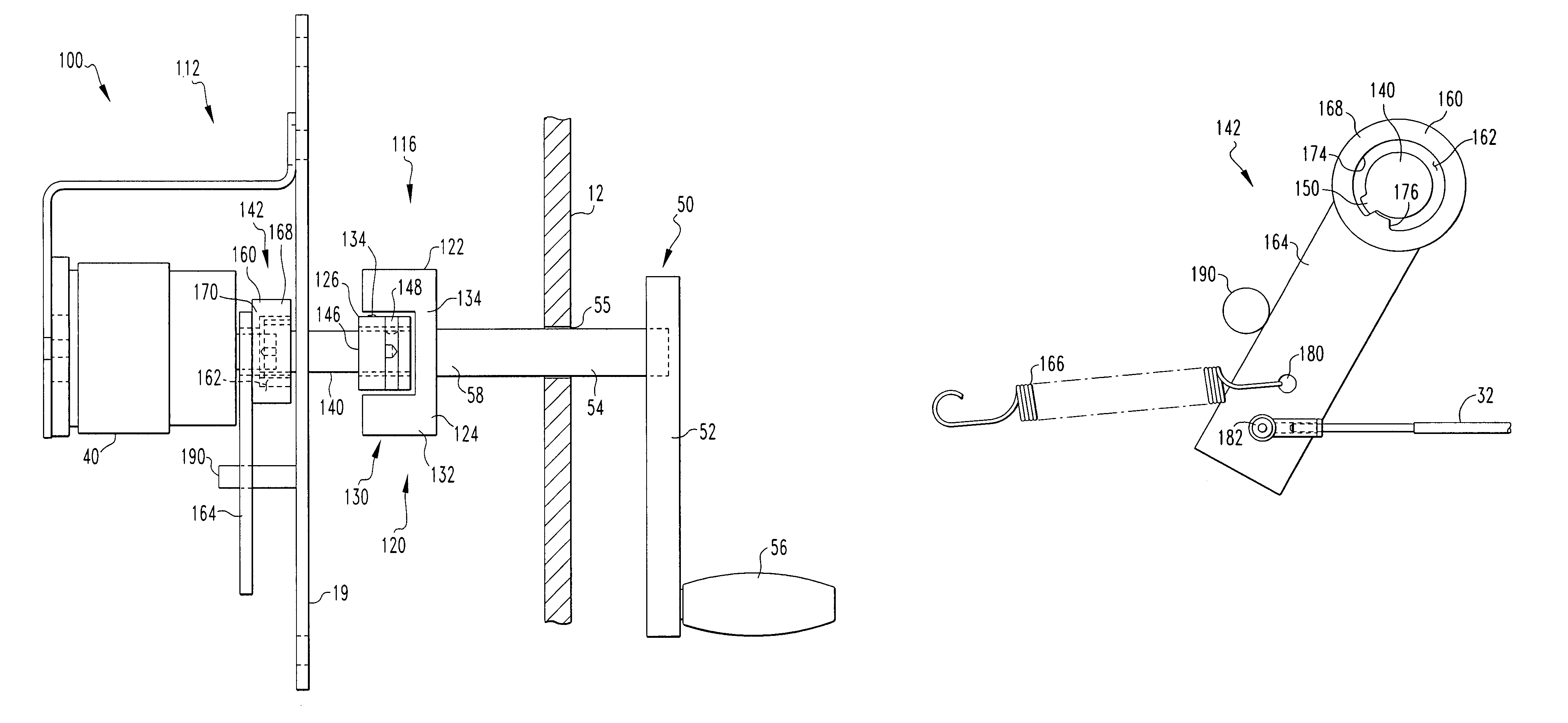 Rollout interface linkage for network protectors