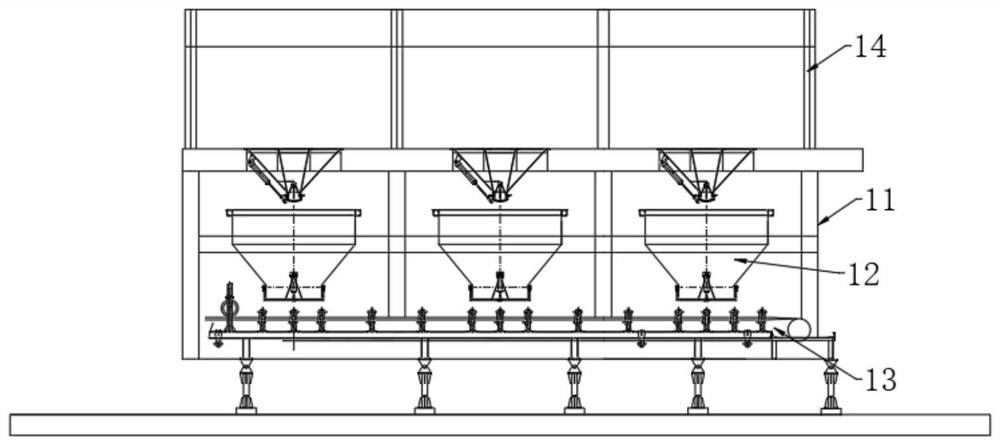 Modular mobile plant for the production of fluid self-compacting soils