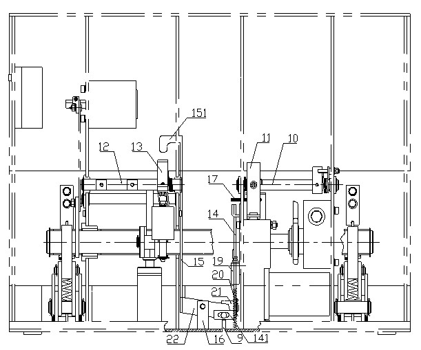 Interlocking device used for high-voltage switch equipment