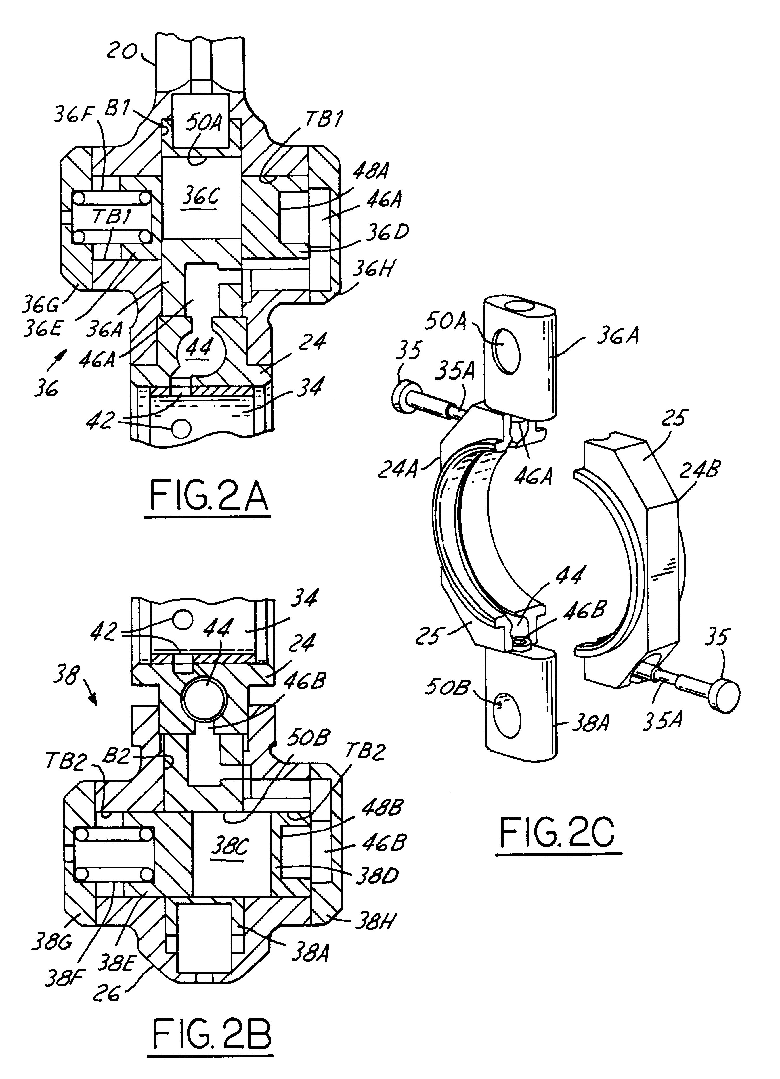 Hydraulic circuit for unlocking variable compression ratio connecting rod locking mechanisms