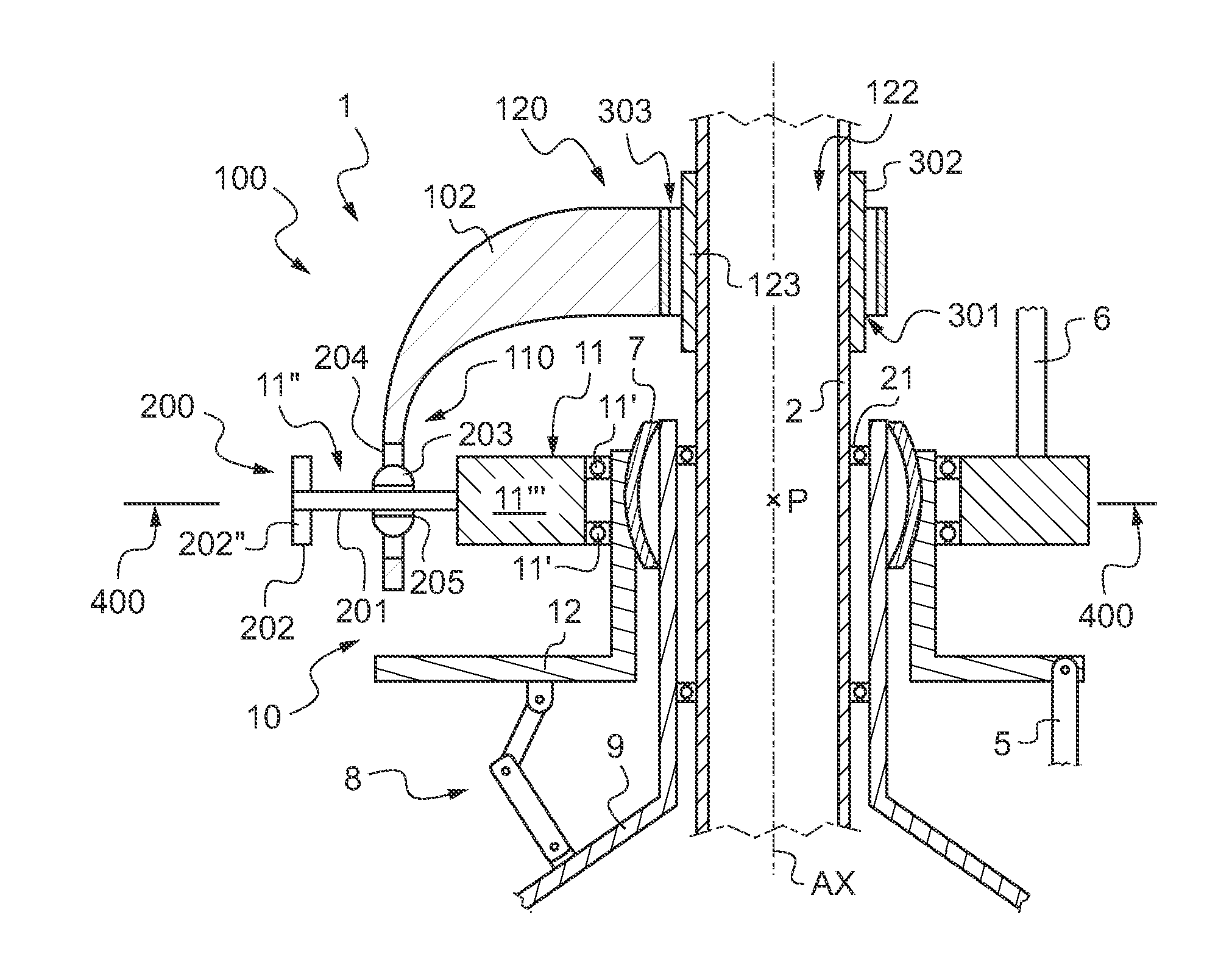 Set of cyclic swashplates for controlling the pitch of blades of a main rotor, and a rotor provided with such a set