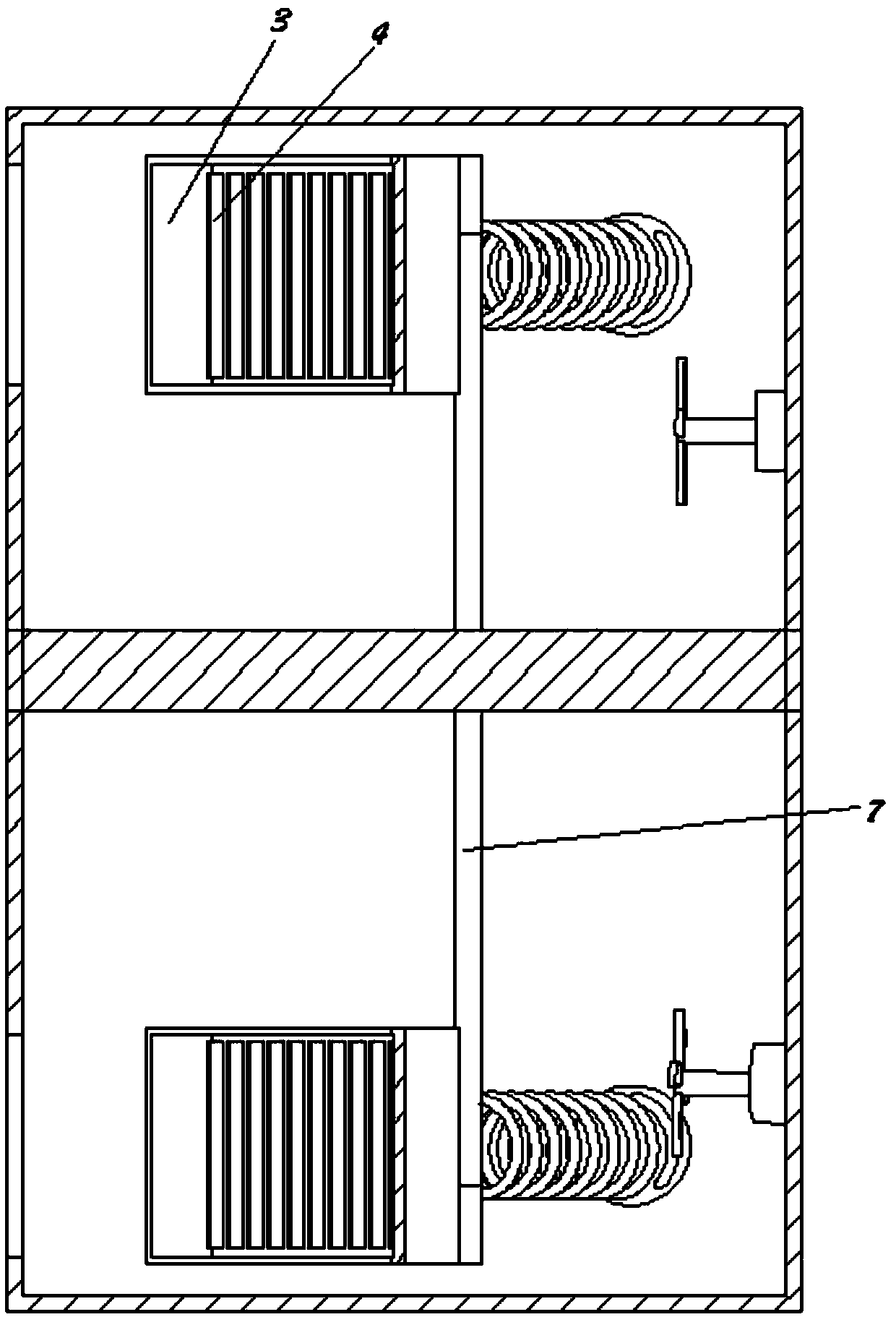 Treading exercise device