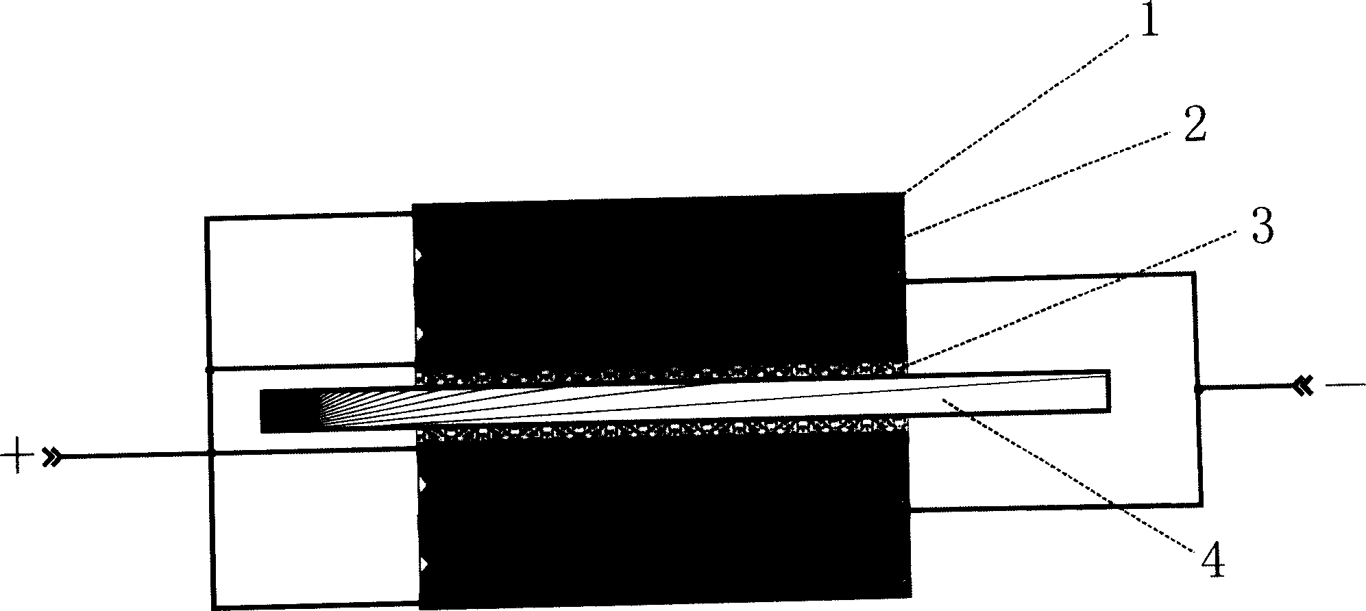 Ferroelectric ceramic micro refrigerator and producing method thereof