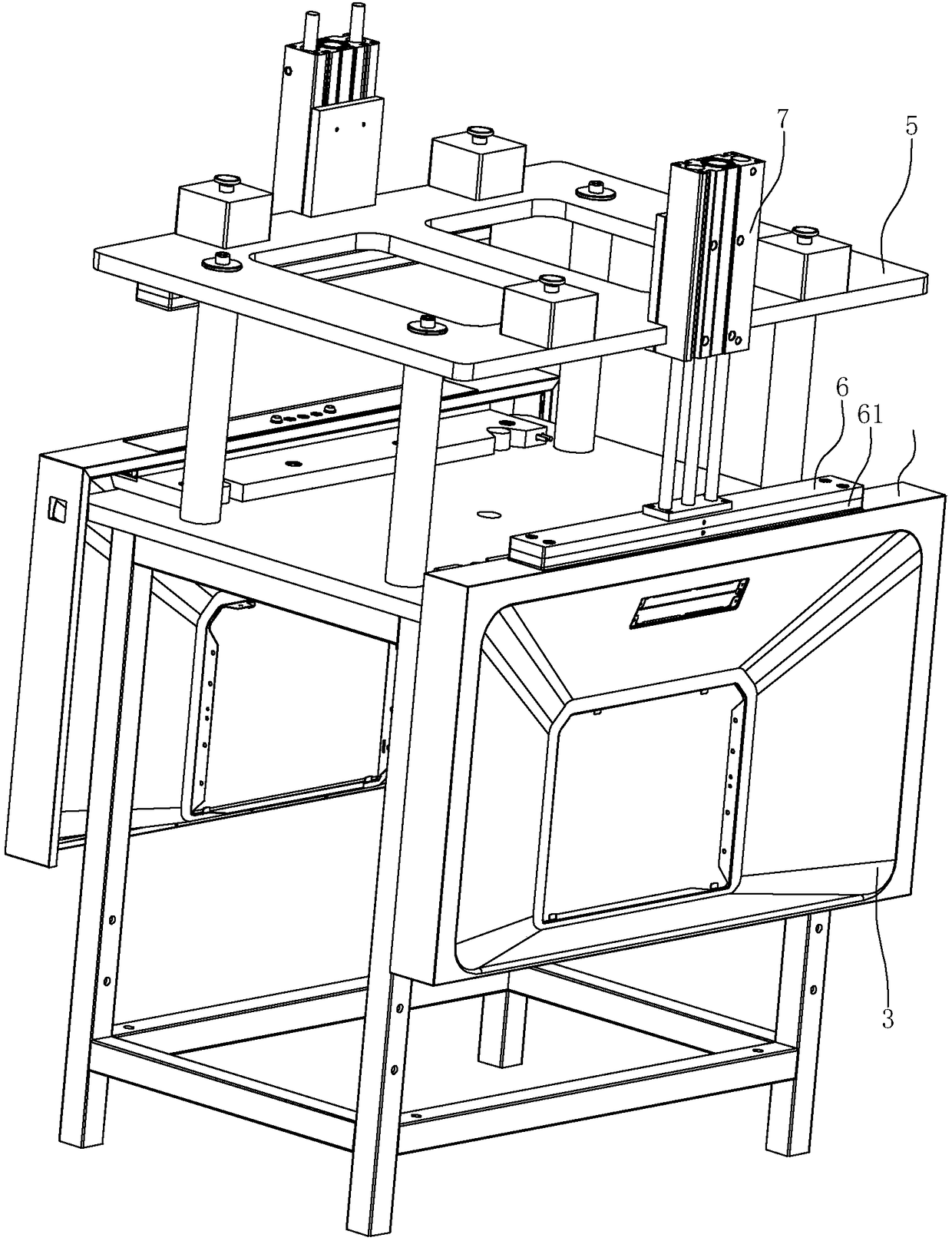 Heating bonding clamp