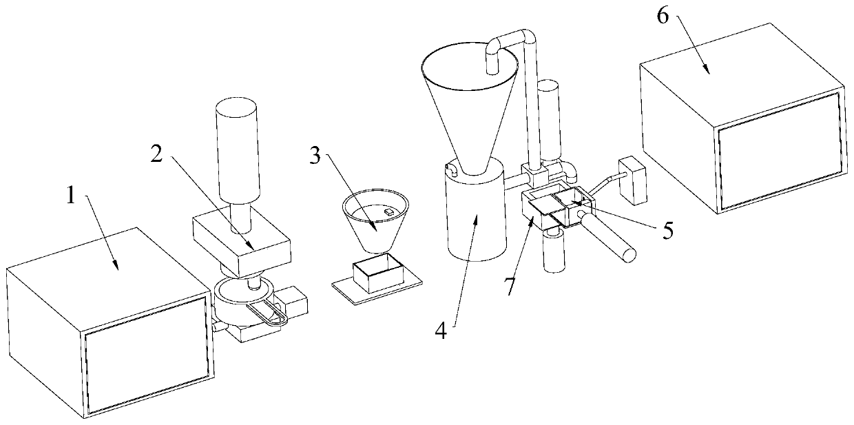 Borate glass ceramic low-temperature solidification method of silver-coated silica gel