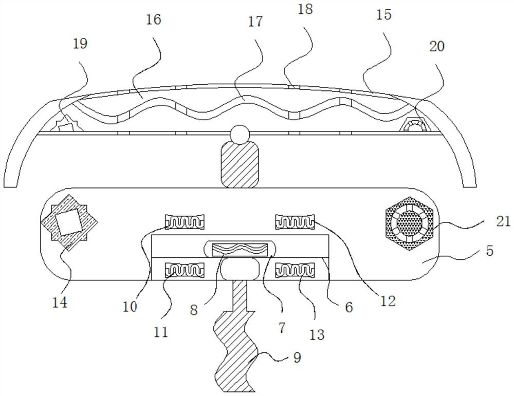 Liquid chemical raw material transportation wave absorbing device