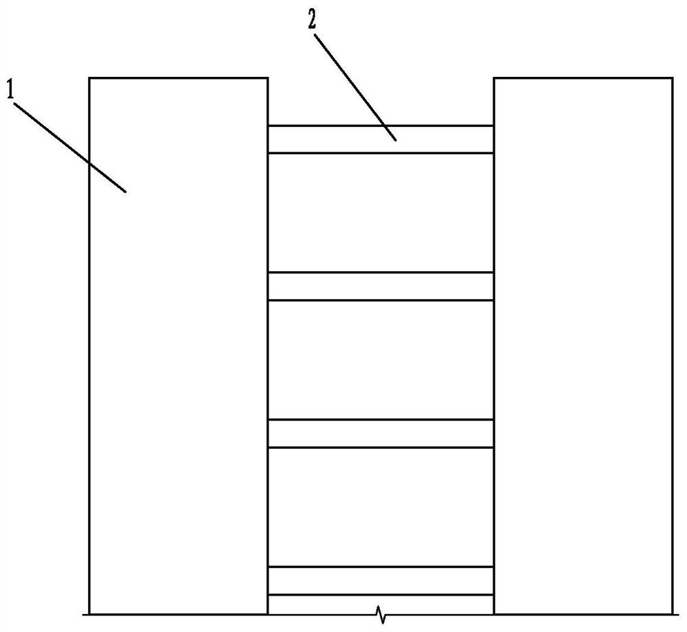 Coupling structure of single shear wall column and reinforcing method of single shear wall column