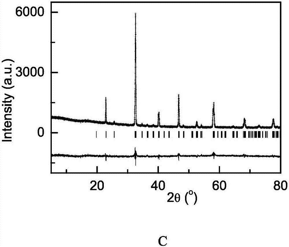 Inorganic perovskite light-absorbing material and preparation method thereof