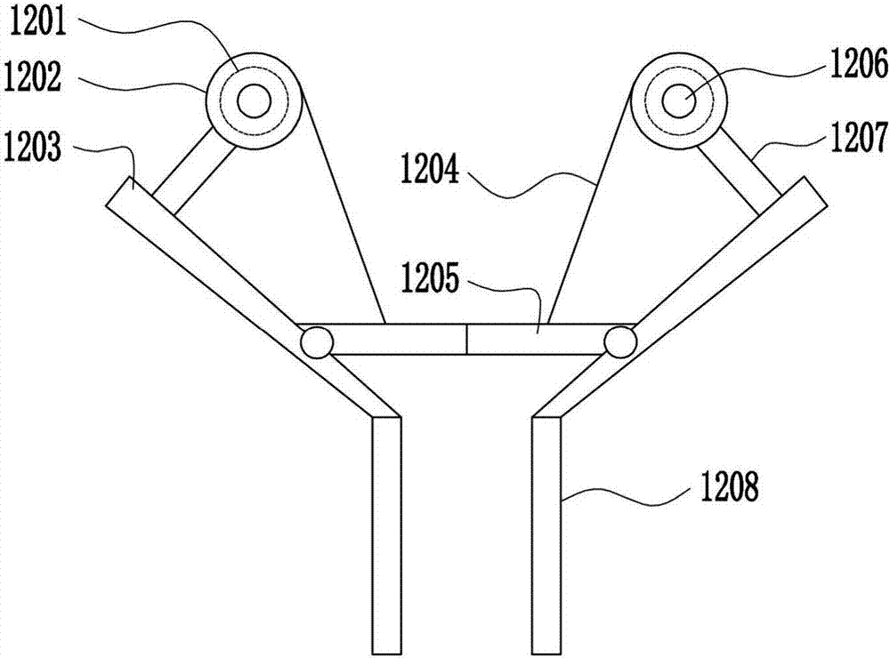 Soil screening device for potted plant planting