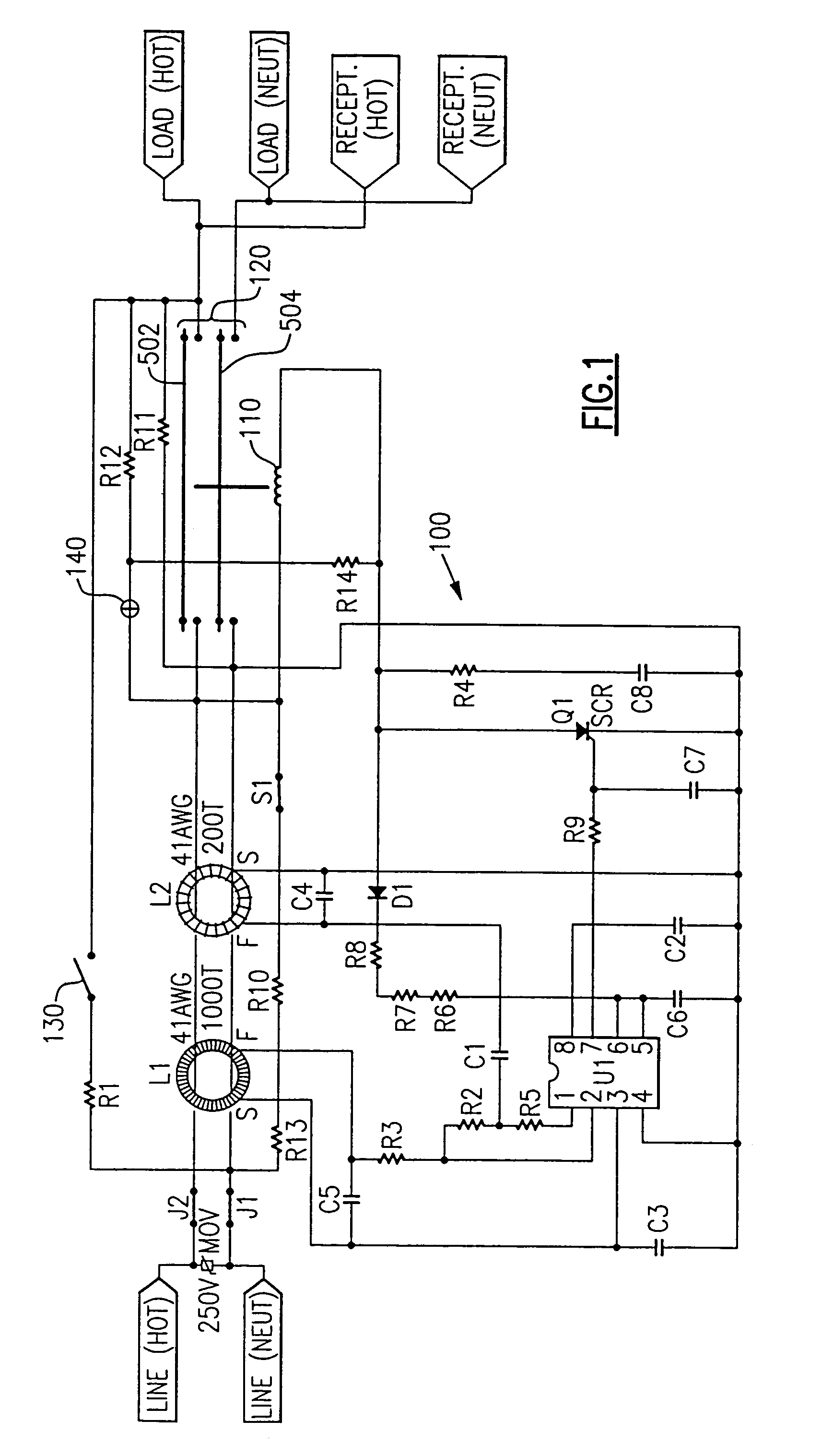 Electrical wiring device