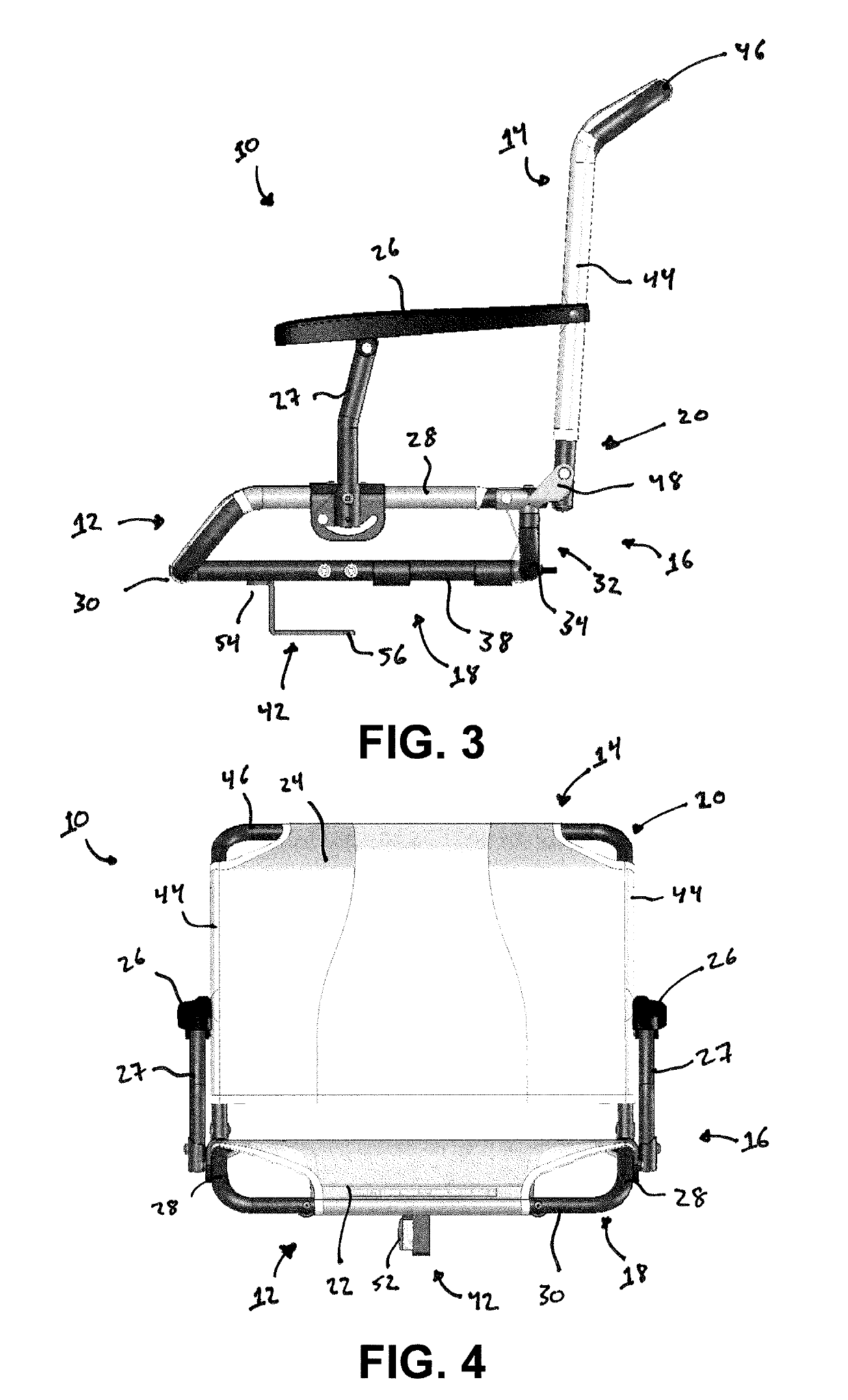 Portable, collapsible stadium seat with safety latch