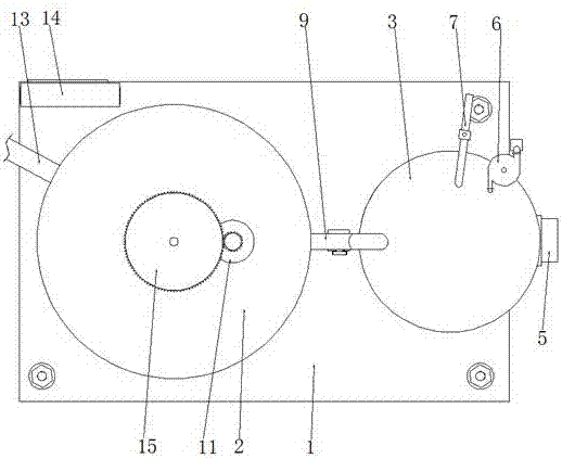 Wastewater treatment device for polyester yarn spinning production