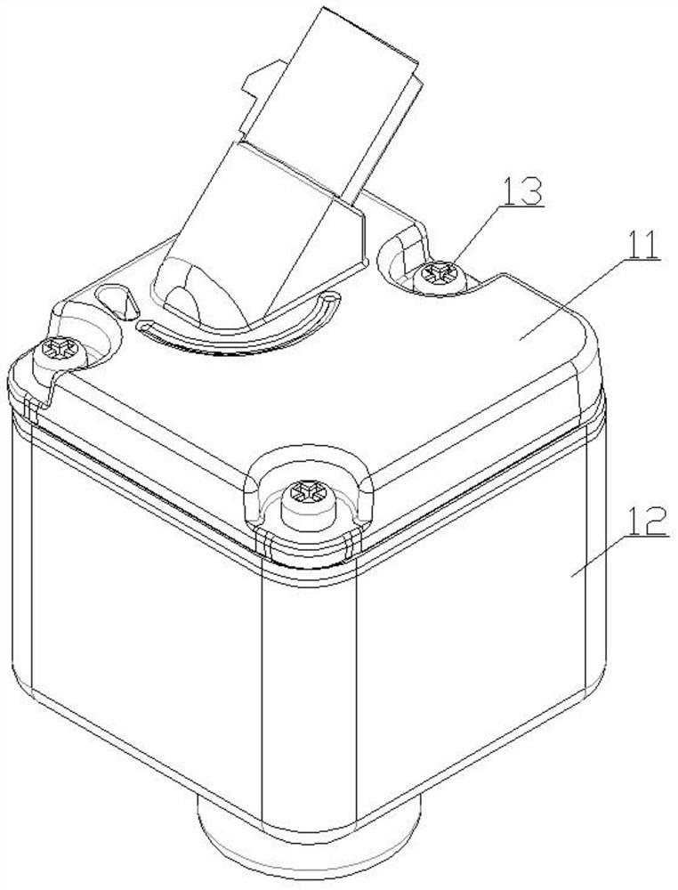 Vehicle-mounted camera outer shell structure with good shielding performance