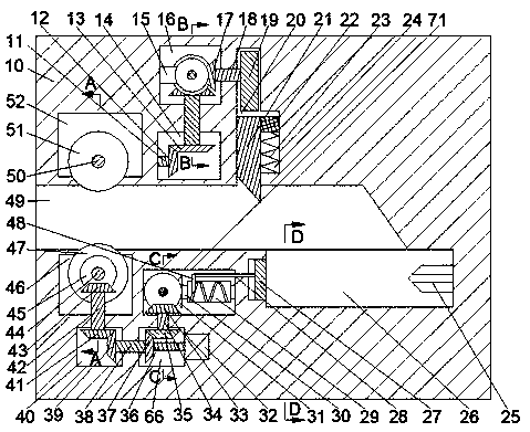 Rapid wood cutting device