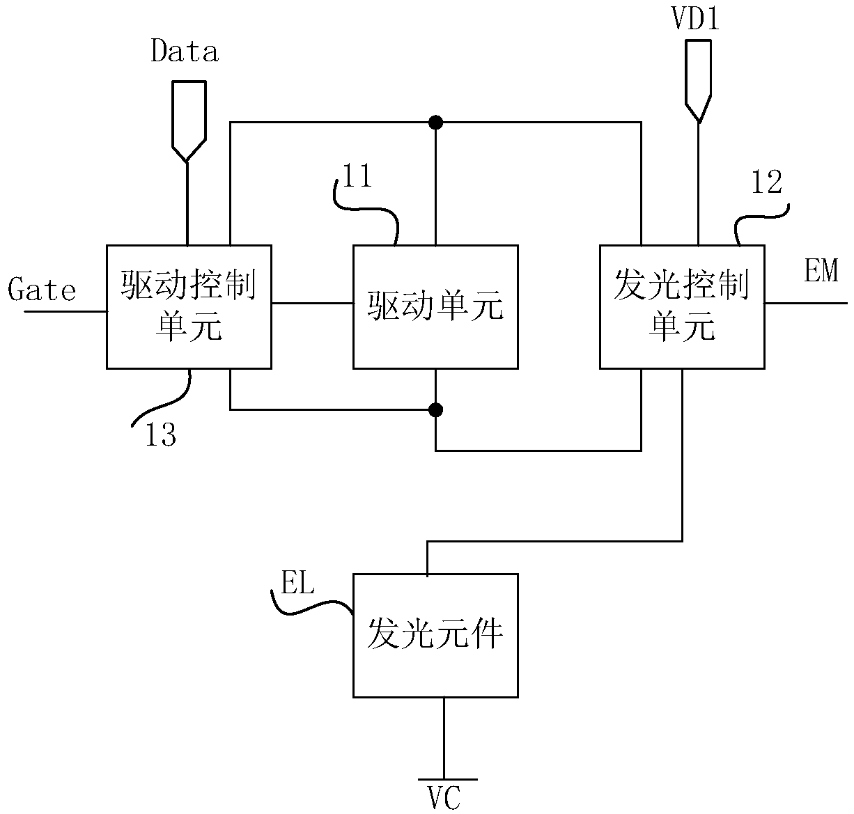 Pixel driving circuit, pixel driving method and touch display device