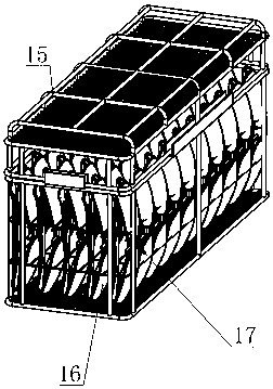 Novel horizontal glasses cleaning and drying system