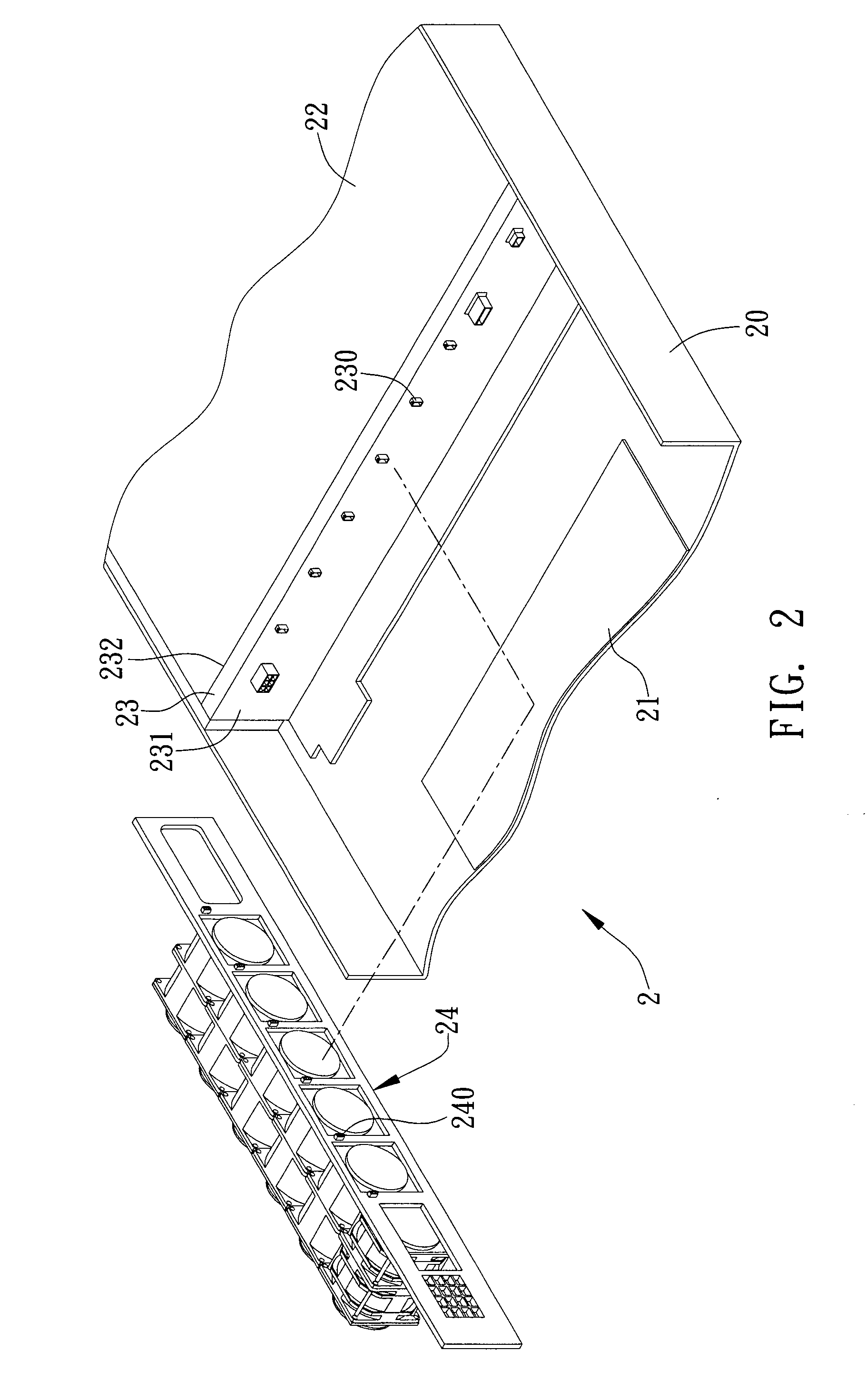 Structure and method for electrically connecting heat dissipating device and adapting circuit board