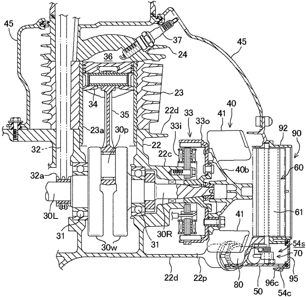 Cooling device for internal combustion engine