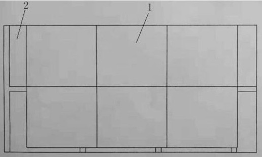 An array focused laser energy transmission photoelectric receiving device