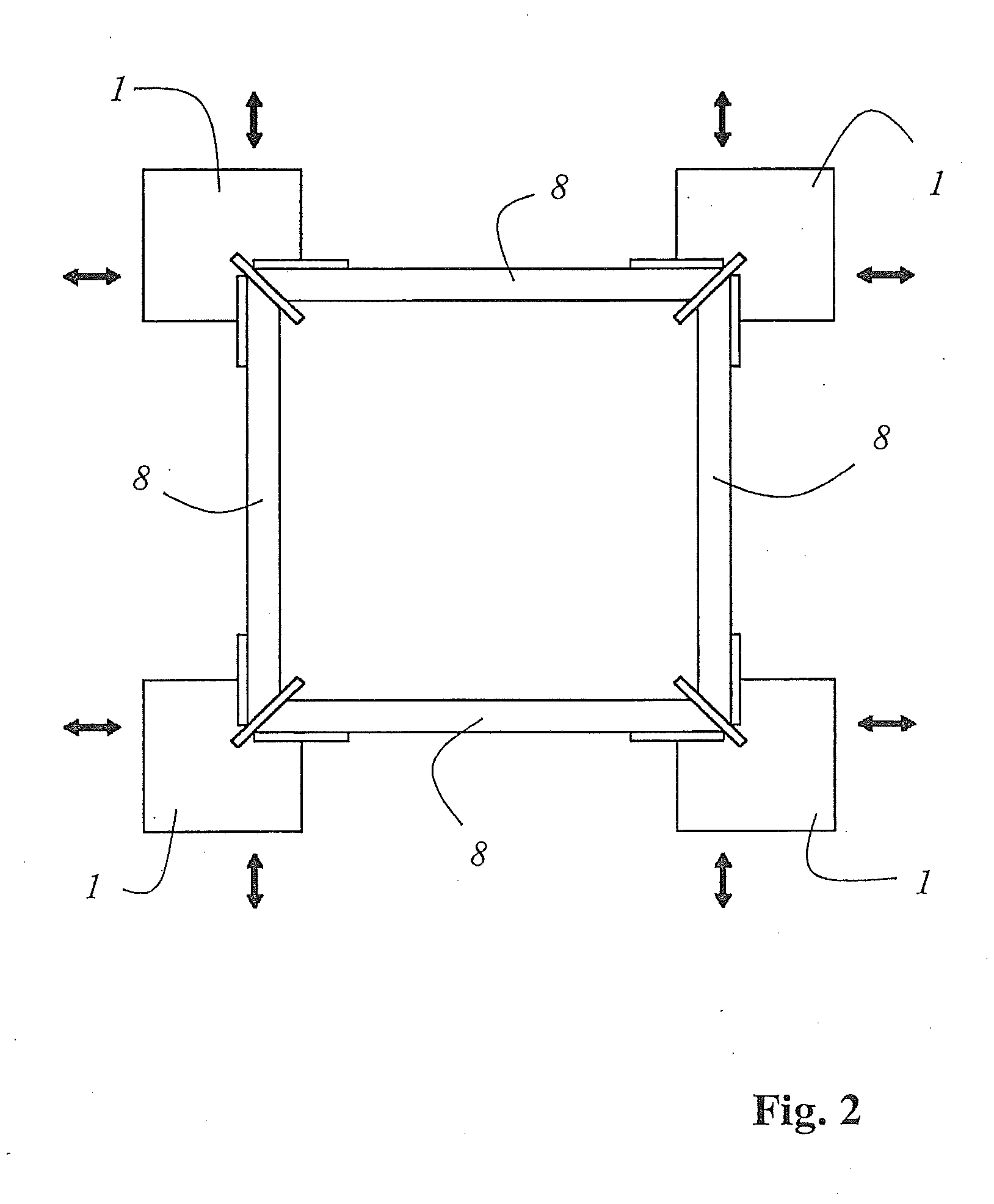 Device and method for welding profiled parts