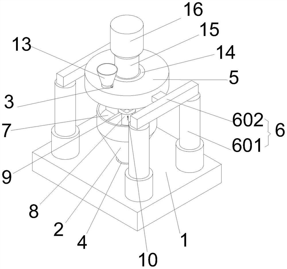 A compound polycarboxylate superplasticizer feeding device