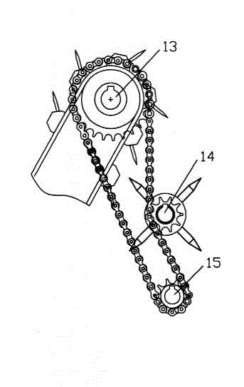 Pillow inner filling machine