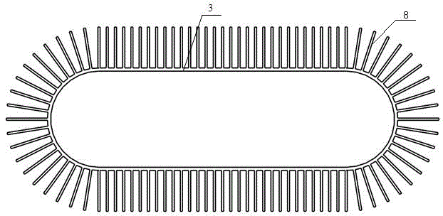 Composite phase change heat sink with micro-groove group