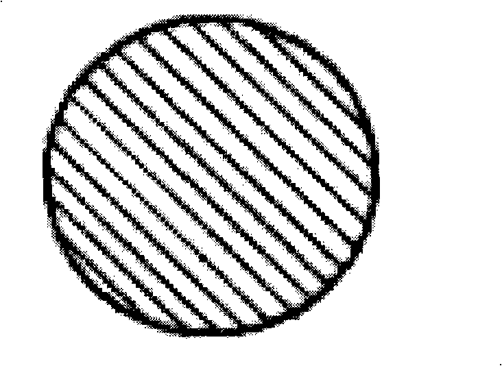 Method for preparing hollow northylen of ultra-high relative molecular mass