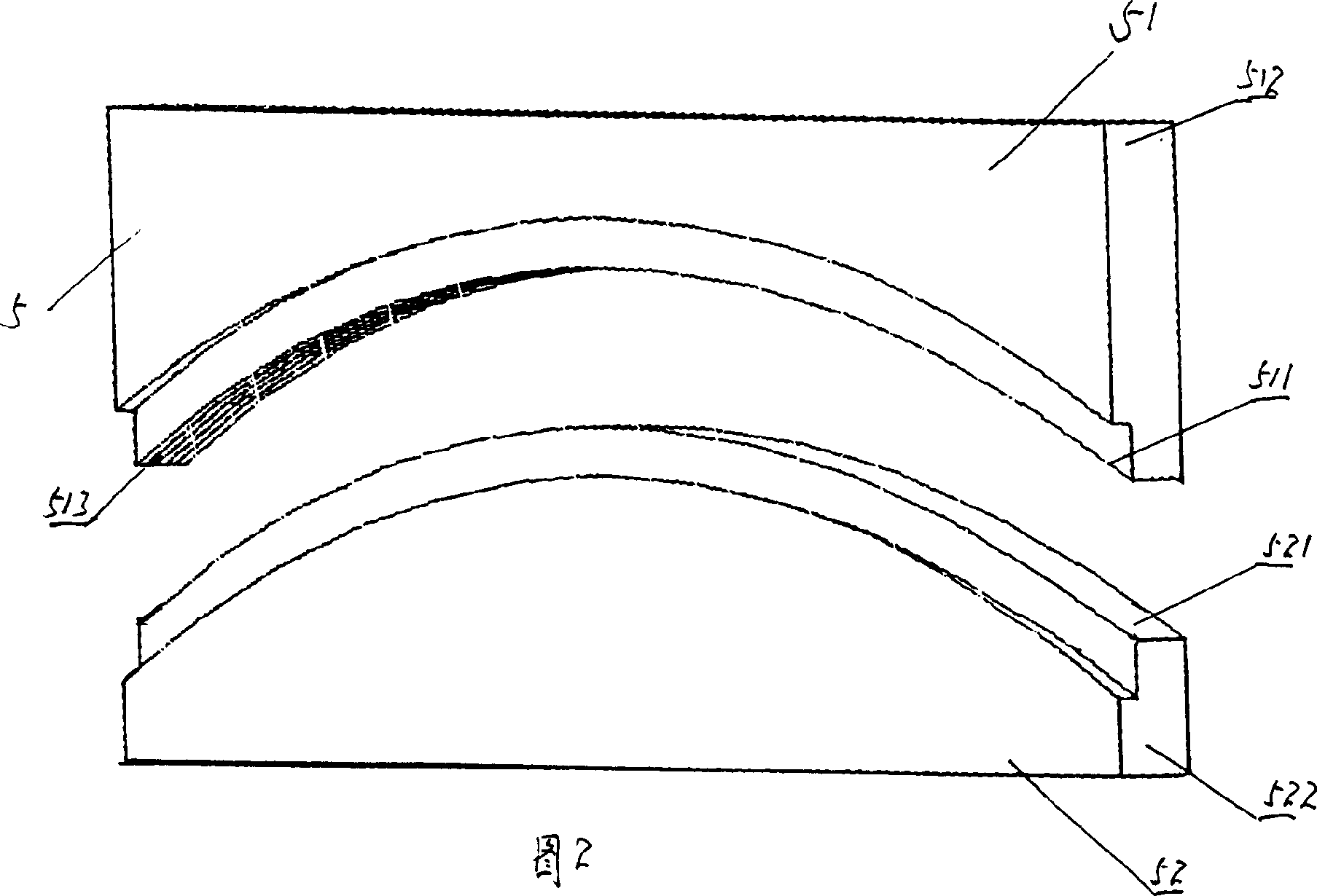 Dish shaped plastic water pool and its processing method