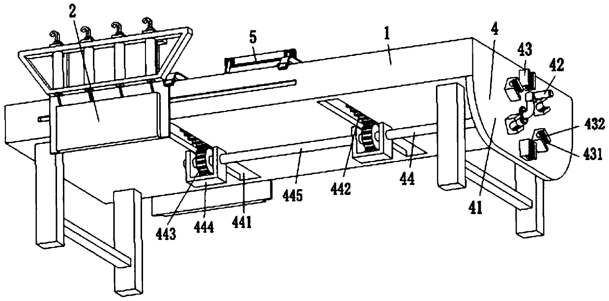 Image examination fixing auxiliary examination device