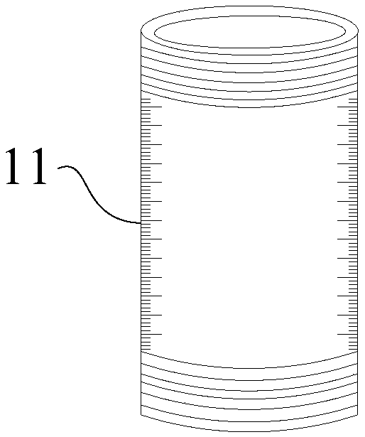 Variable water head permeability coefficient measurement system and measurement method